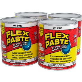 Super Thick Rubberized Paste, 3 lb. Can, White, 4/Case view 2