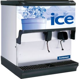 Scotsman® Ice Dispenser Counter Model Approximately 200 Lb. Storage Capacity with Water Fill 