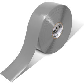 Polyester Safety Floor Tape, 3"W x 100'L, 50 Mil, Gray view 2