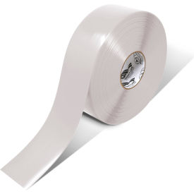 Polyester Safety Floor Tape, 3"W x 100'L, 50 Mil, White view 2