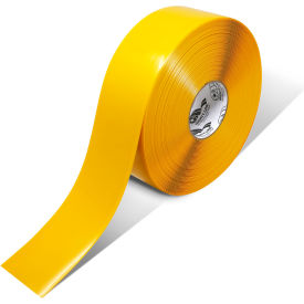 Polyester Safety Floor Tape, 3"W x 100'L, 50 Mil, Yellow view 2