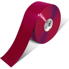 Polyester Safety Floor Tape, 4"W x 100'L, 50 Mil, Purple view 2