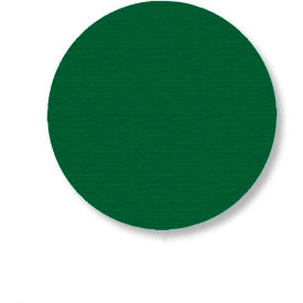 Floor Marking Tape, 3-1/2" Circle, Green, 102/Pack view 2