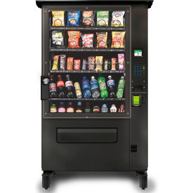 Selectivend Evolution SZ38 Snack Refrigerated Outdoor Vending Machine w/ Card Reader 38 Selections 
