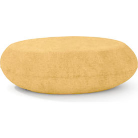 Concretti Indoor/Outdoor 28" x 48" Pebble Table Large Mustard Concrete 