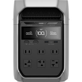 Portable Power Station, 15-5/8"L x 7-15/16"W x 11-3/16"H, 1024 Wh view 2