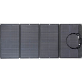 ECOFLOW TECHNOLOGY INC EFSOLAR160W EcoFlow 160W Solar Panel, Black image.