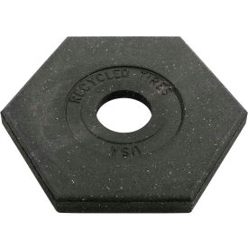 Flexpost, Inc. A-PB FlexPost® Portable Base, Black, 18 lbs., A-PB image.