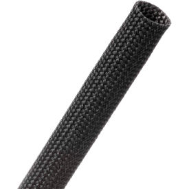 TECHFLEX INC FGN0.63BK-200 Techflex Insultherm Resin Coated Fiberglass Sleeve .63" Dia., 200, Black image.