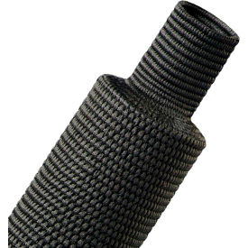 TECHFLEX INC H2F1.97BK-100 Techflex 21 Fabric Heat Shrink 1.97" Diameter Dia., 100, Black image.