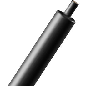 TECHFLEX INC H3A0.75BK-4 Techflex 31 Dual Wall Adhesive Heat Shrink, 4 Sticks 3/4" Dia. Dia., 4, Black image.