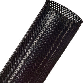 TECHFLEX INC NHN2.00BK-25 Techflex Gorilla Sleeve High Abrasion 2" Dia., 25, Black image.