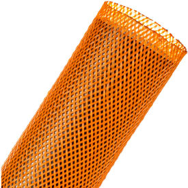 TECHFLEX INC PTN2.00OR-200 Techflex 2" Flexo PET General Purpose Sleeving Dia., 200, Orange image.