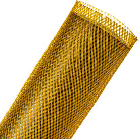 TECHFLEX INC PTN2.00YL-200 Techflex 2" Flexo PET General Purpose Sleeving Dia., 200, Yellow image.