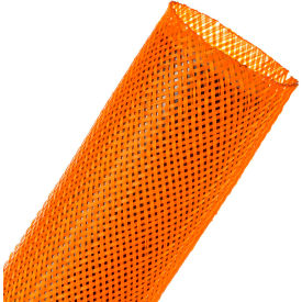 TECHFLEX INC PTN2.50OR-200 Techflex 2-1/2" Flexo PET General Purpose Sleeving Dia., 200, Orange image.