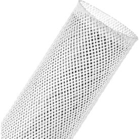 TECHFLEX INC PTN2.50WH-200 Techflex 2-1/2" Flexo PET General Purpose Sleeving Dia., 200, White image.