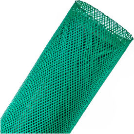 TECHFLEX INC PTN3.00GN-50 Techflex 3" Flexo PET General Purpose Sleeving Dia., 50,  Green image.