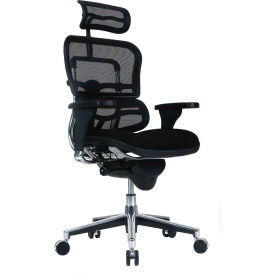 Chairs Mesh Eurotech Mesh Task Chair High Back Black
