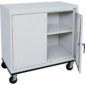 Cabinets | Mobile | Sandusky Mobile Work Height Storage Cabinet ...