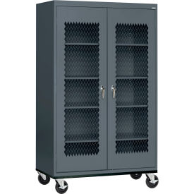 Cabinets Mobile Sandusky Expanded Metal Door Mobile Storage
