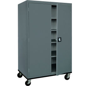 Janitorial Storage Cabinet - Charcoal - Value Line by Sandusky