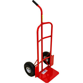 Pail Hand Truck with Pin Handle, Pneumatic Wheels, 800 lb. Capacity view 2