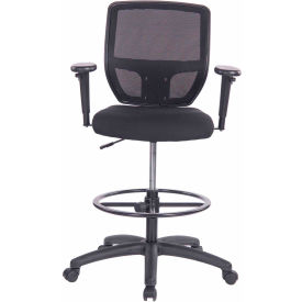 Global Industrial 695656 Global Industrial™ Big and Tall Mesh Back Drafting Stool image.