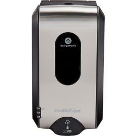 GEORGIA PACIFIC CONSUMER PRODUCTS LP 52060 enMotion® Gen2 Automated Touchless Soap & Sanitizer Dispenser By GP Pro, Stainless Finish image.