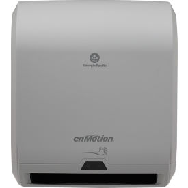 GEORGIA PACIFIC CONSUMER PRODUCTS LP 59460A enMotion® 10" Automated Touchless Paper Towel Dispenser By GP Pro, Gray image.