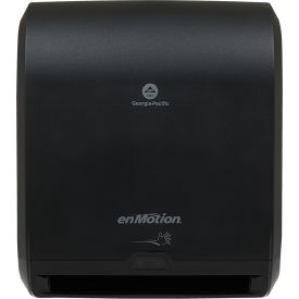 GEORGIA PACIFIC CONSUMER PRODUCTS LP 59462A enMotion® 10" Automated Touchless Paper Towel Dispenser By GP Pro, Black image.