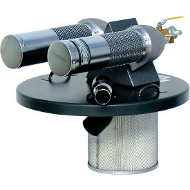 Guardair Corp. N552B Guardair 55 Gallon Dual B Pneumatic Vacuum Generating Head w/ 2" Inlet & Attachment Kit image.