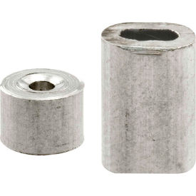 Prime-Line Products Company GD 12150 Prime-Line GD 12150 Ferrules and Stops, 3/32-Inch, Aluminum,(Pack of 2) image.
