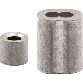 Prime-Line Products Company GD 12151 Prime-Line GD 12151 Ferrules and Stops, 1/8-Inch, Aluminum,(Pack of 2) image.