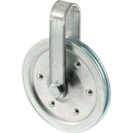 Prime-Line Products Company GD 52108 Prime-Line GD 52108 4-Inch Diameter Pulley with Strap and Bolt image.
