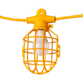 Bergen Industries Temp Light String 14/2 100 15A Male & Female LED Included 