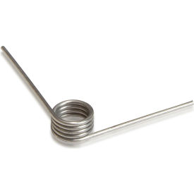 Gardner Spring 125090018SL 90° Torsion Spring - 0.178" Coil Dia. - 0.018" Wire Dia. - Wound Left - 302 Stainless Steel image.