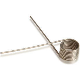 Gardner Spring 266270030SR 270° Torsion Spring - 0.377" Coil Dia. - 0.03" Wire Dia. - Wound Right - 302 Stainless Steel image.