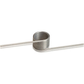 Gardner Spring 438180070SL 180° Torsion Spring - 0.625" Coil Dia. - 0.07" Wire Dia. - Wound Left - 302 Stainless Steel image.