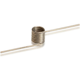 Gardner Spring 666180125SR 180° Torsion Spring - 1.082" Coil Dia. - 0.125" Wire Dia. - Wound Right - 302 Stainless Steel image.