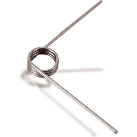 Gardner Spring GT4821809-SR 90° Torsion Spring - 0.375" Coil Dia. - 0.048" Wire Dia. - Wound Right - 302 Stainless Steel image.