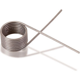Gardner Spring GT7053127-SL 270° Torsion Spring - 0.826" Coil Dia. - 0.07" Wire Dia. - Wound Left - 302 Stainless Steel image.