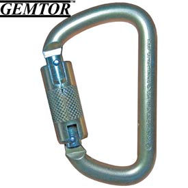 Gemtor Inc. 5105 Gemtor 5105, Carabiner - Steel - Automatic Lock - 1" Gate image.