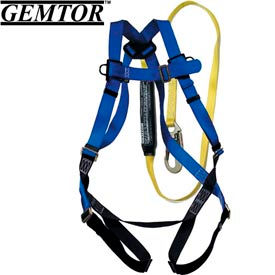 Gemtor Inc. VP516-2 Gemtor VP516-2, Universal Harness w/ Attached Energy Absorbing Lanyard - 6 image.