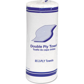 Kitchen Roll Towels 2-Ply White 85/Roll 30 Rolls/Case