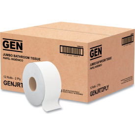 Jumbo Bath Tissue Septic Safe 2-Ply White 3.5" x 800 ft 12/Case