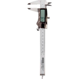 General Tools & Instruments Co. Llc 147 General Tools 147 0-6/150MM Fractional Extra Large Easy-Read Display Stainless Digital Caliper image.