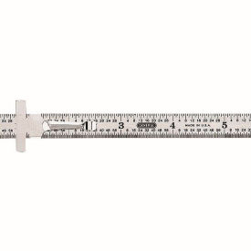 General Tools & Instruments Co. Llc 300/1 General Tools Industrial Precision 6" Flexible Stainless Steel Rule image.