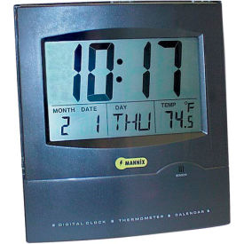 General Tools & Instruments Co. Llc DJC381 Jumbo Display Wall Clock w Calendar image.