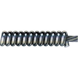 General Pipe Cleaners 25HE1 General Wire 25HE1 25x1/4" Flexicore Cable w/ Spring End image.