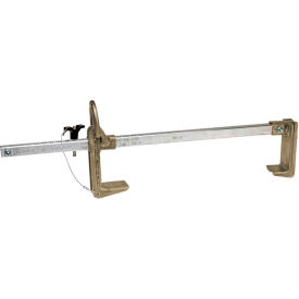 GF Protection Inc 125 Guardian Beamer™ BBC, Fits 8" To 18" Beams Up To 2-1/2" Thick, Steel, 130-420 lbs. Capacity image.
